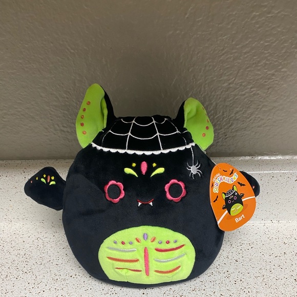 Squishmallows Other - Squishmallows Day of the Dead Bart the Bat 8" Stuffed Plush